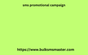 sms promotional campaign