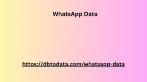 WhatsApp Data