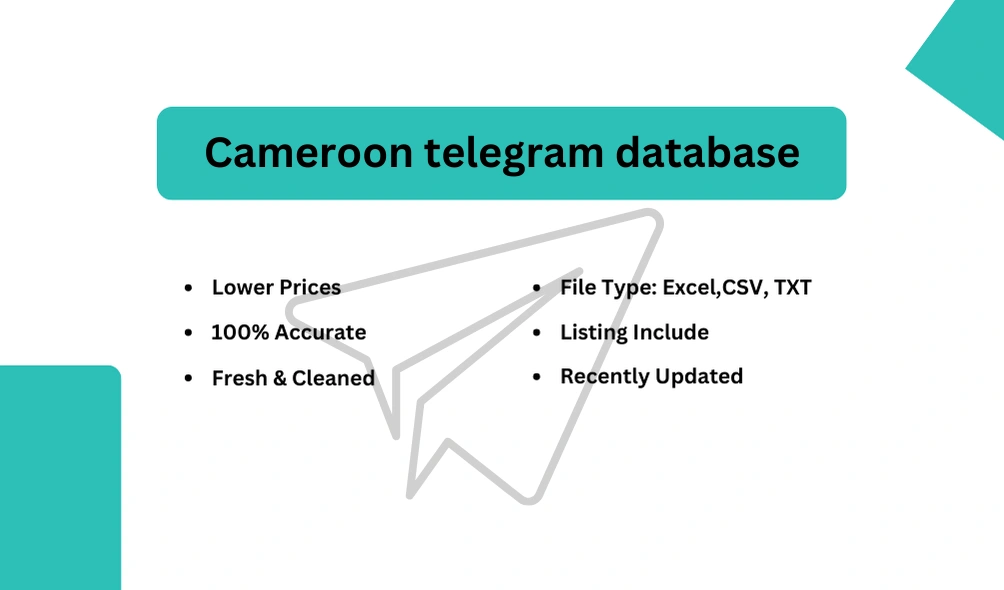 Cameroon telegram database