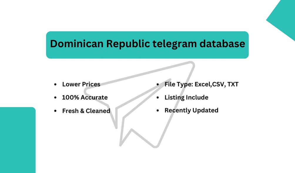 Dominican Republic telegram database