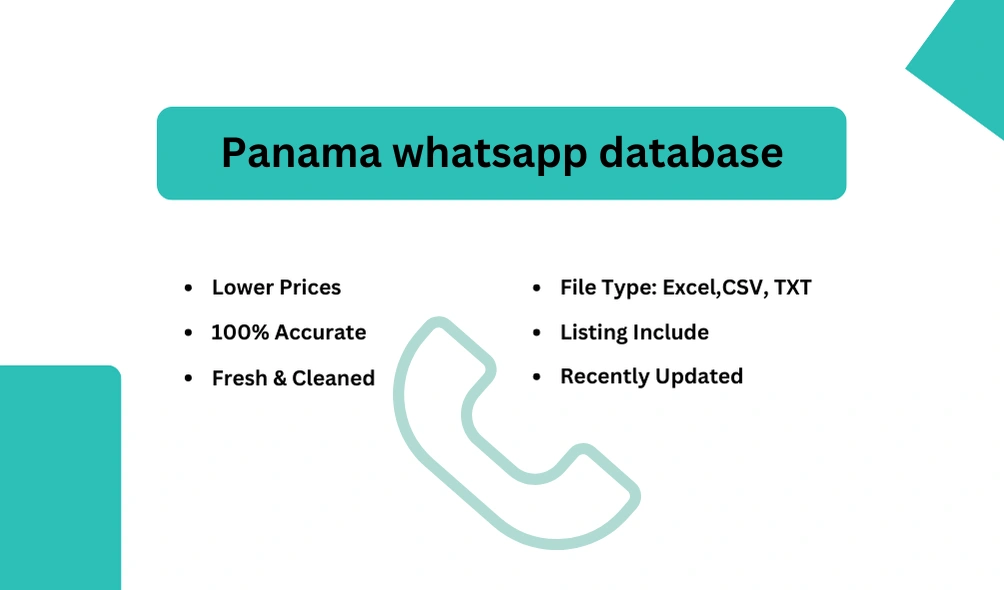 Panama whatsapp database